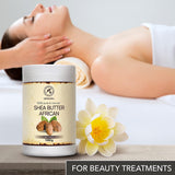 Shea Butter Refined 1000g - 100% Pure Shea Butter for Body Care - Hair - Face - Body Butter - Butyrospermum Parkii