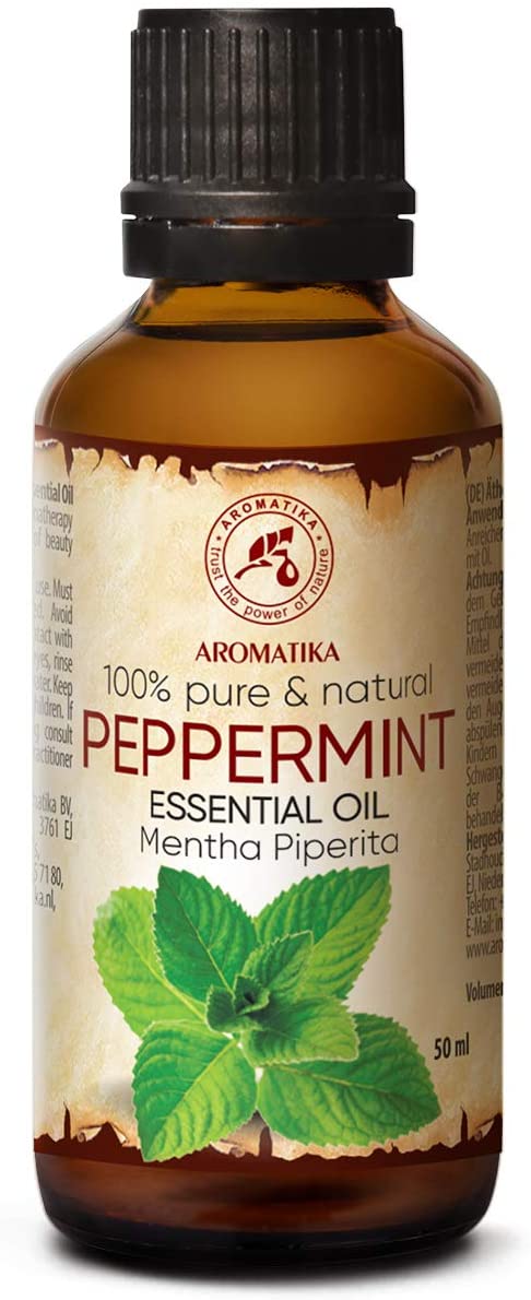  GuruNanda Peppermint Essential Oil, 100% Pure, Natural