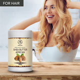 Shea Butter Refined 1000g - 100% Pure Shea Butter for Body Care - Hair - Face - Body Butter - Butyrospermum Parkii