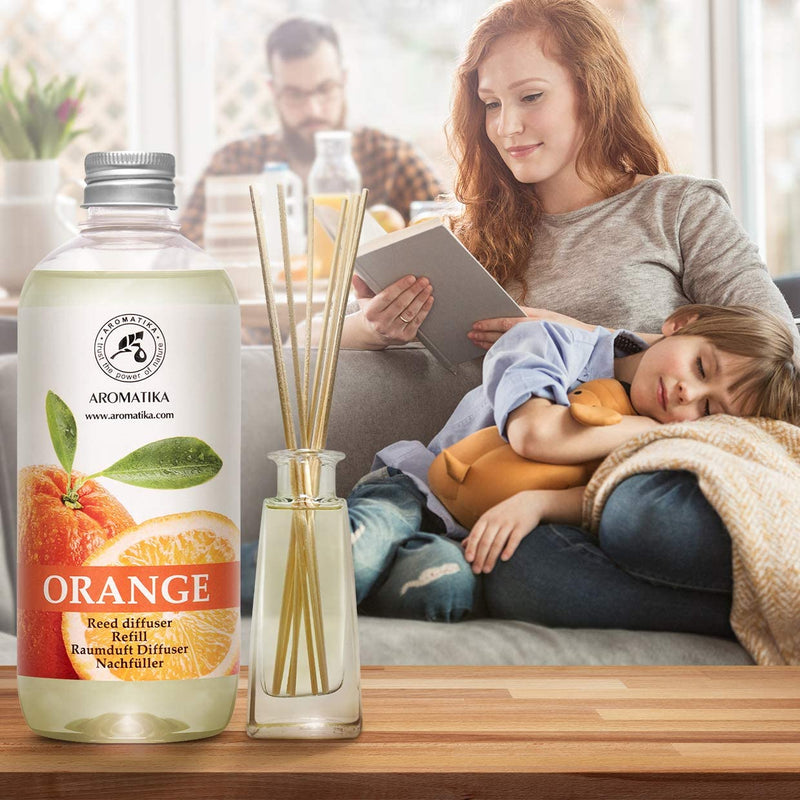 wesentlich. | Raumduft Reed Diffuser | 400ml | Orange