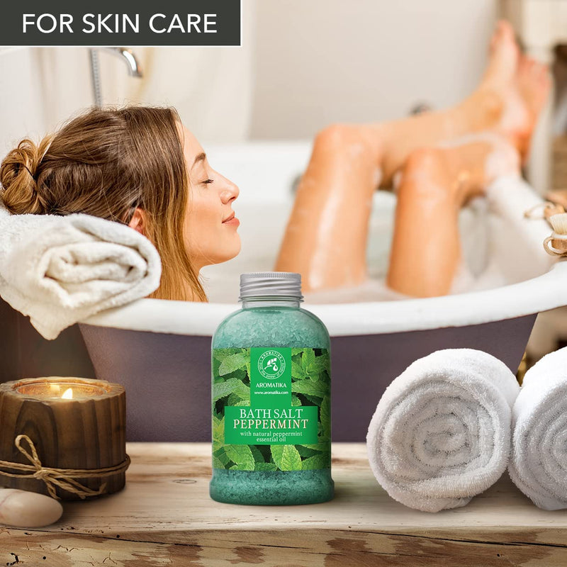 Peppermint bath salt
