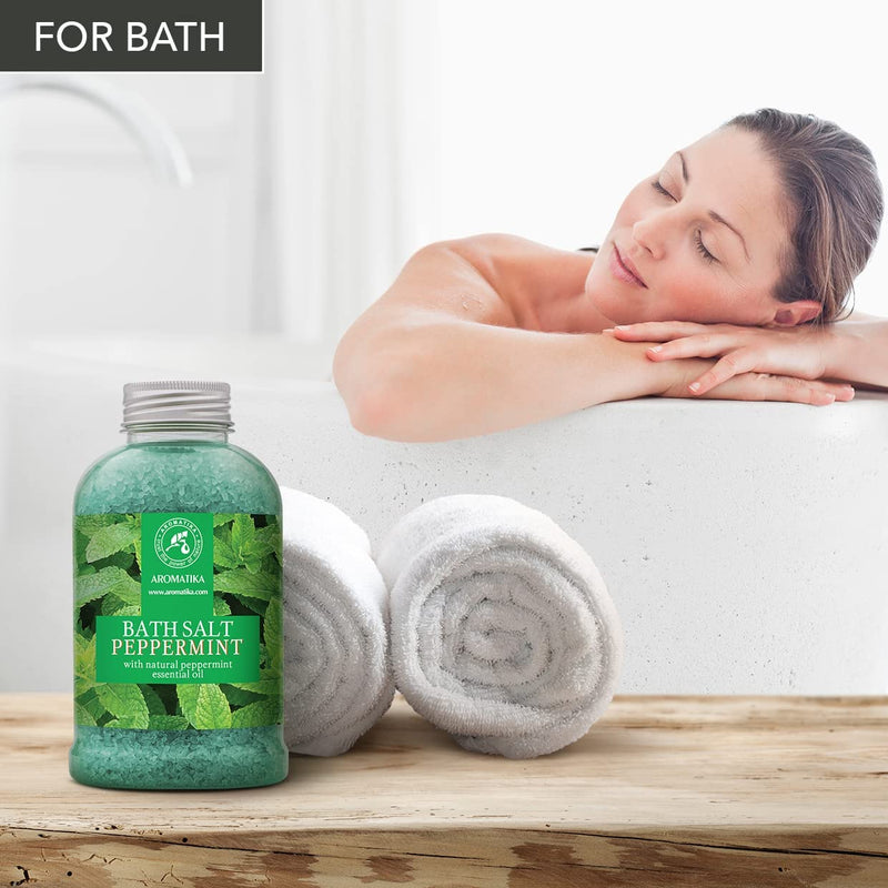 Peppermint bath salt