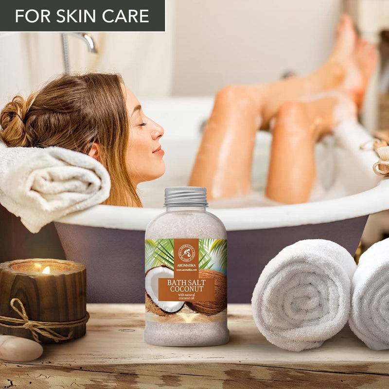 Coconut bath salt
