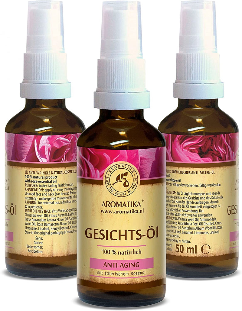 Anti-Wrinkle cosmetic oil Cosmetics Aromatika
