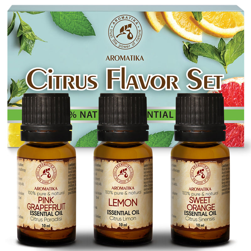 Essential oils set 3x10ml