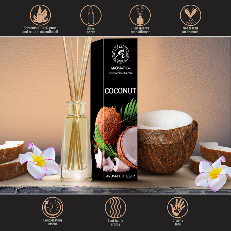 Coconut Reed Diffuser  Aromatika Reed Diffuser